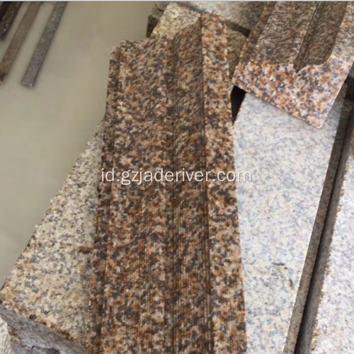 Batu Granit Berbentuk Strip Bahan Dekorasi Alami